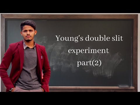 Young's Double Slit Experiment, Part (2)