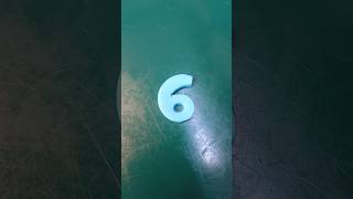 How to make fondant number six easy way making tutorial #numbers #alphabet #six #cake #fondant #cake