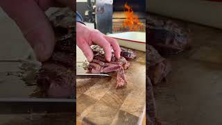 Steak grilled on live fire!  #firegrill #livebbq #food #bbq #engelfiresusa #livefire #steak