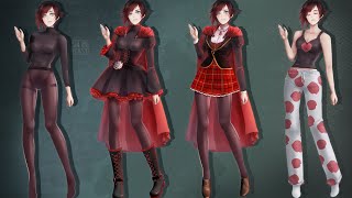 RWBY Visual novel datingsimulator  Ruby Rose  Character sprite