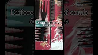 professional combs & their uses #shorts