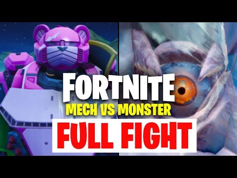 Fortnite Event Robot vs Monster Best View