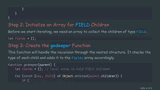 A Procedural Solution to Iterate Through Nested Objects in JavaScript