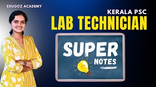 Kerala PSC Lab Technician Super Notes | Rank-Making Strategy 2025 | Eduooz Academy