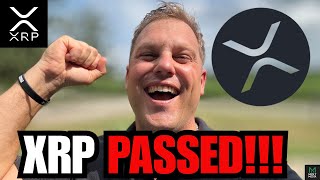  OFFICIALLY PASSED XRP NEWS!!! 🚨