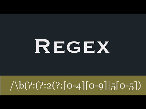 Let's talk Regular Expressions (Regex)