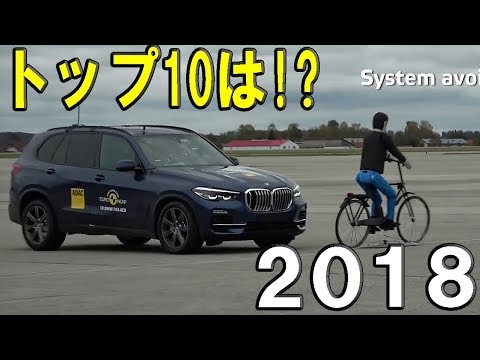 Euro NCAP 2018 - AEB test Top10