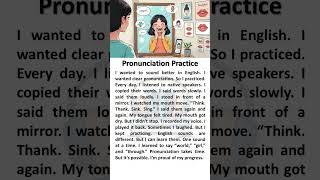 Pronunciation Practice #shorts #english #englishmerl #englishreading #englishgrammar #education