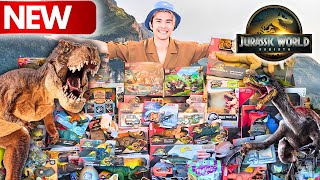 DINO MAYHEM! JURASSIC WORLD TOYS UNBOXING!