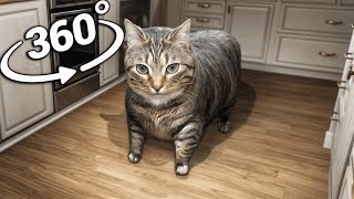 OIIAOIIA Cat Breaks Into Your House | 360° VR Animation