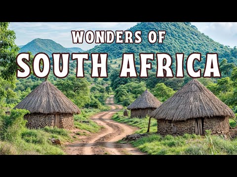 WONDERS OF SOUTH AFRICA 🌎 Discover the Most Beautiful Places in South Africa | 4K Travel Guide