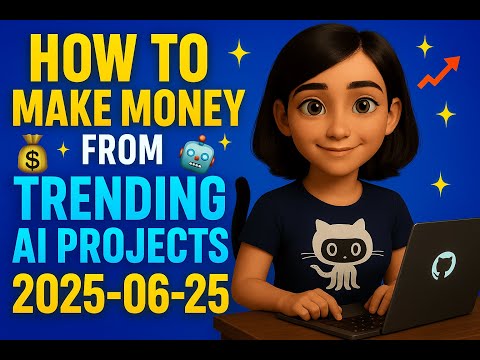 How to make money From trending AI projects - 25 June 2025
