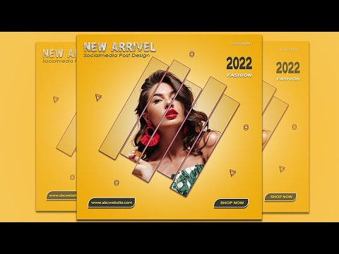 Social Media Post Design | Adobe Photoshop Tutorial