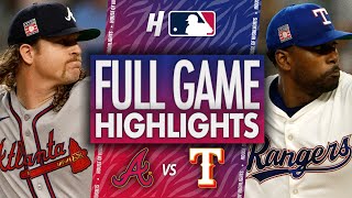Atlanta Braves vs Texas Rangers - FULL GAME HIGHLIGHTS  | July 26, 2025 MLB Season