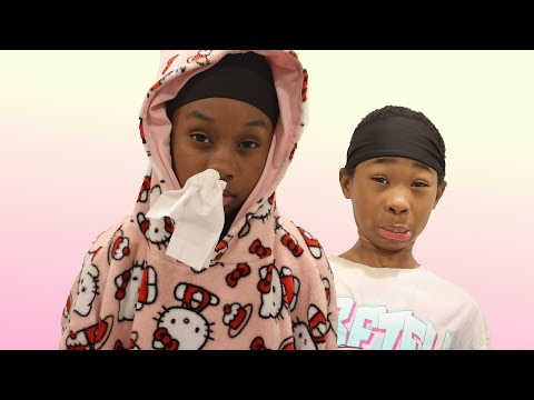 What Kids Be Like When They Are Sick | Sekora & Sefari Pretend Play