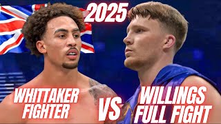"Whittaker vs Willings Full Fight Recap | UK Boxing Stars Clash 2025"#boxing #mma #video #viral