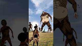 Beast Titan vs Levi 😭💀 #gnarly #anime #attackontitan #meme #fyp #vrchat #funny