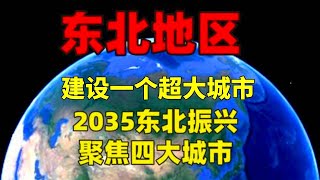 2035东北振兴聚焦四大城市：建设1个超大城市，3个特大城市 ！  #三维烟火气#发展