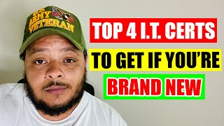 Top 4 I.T. Certs to Get If You are New to Tech