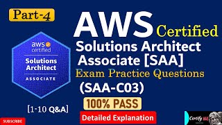 AWS Certified Solutions Architect Associate Exam Questions | video #4 | SAA-C03 Dump Q&Answers | AWS