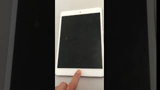 ipad screen not working