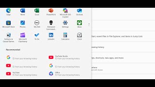How To Disable/Remove Websites Browsing History Under Recommended In Start Menu In Windows 11