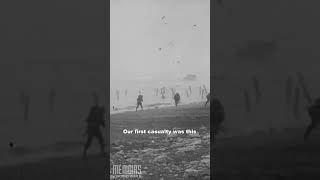 Hitting Omaha Beach  #militaryhistory #history #ww2 #dday #veteran #wwii #normandy
