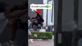 Air walk made easy✅🔥#funk #remix#airwalk #tutorial #dance #shortsfyp #slickback