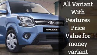 Maruti New Wagon R 2019 All Variant Features, Price Explained Hindi #Techvichar