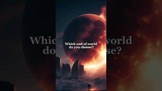 which end of the world do you choose?#endoftheword #shortvideo #worldend #feautre  #viral