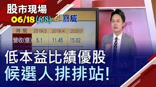 【低本益比績優股盡出!家居用品市場龐大 台廠今年EPS上看10元!外資持續吃貨 LED廠力拼H2開始出貨!】20200618(第6/8段)股市現場*鄭明娟(胡毓棠)