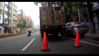 台南警表示這樣不是併排（檢舉失敗）