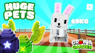 HOW TO GET HUGE PET IN GROW A GARDEN 2025 | NEW METHOD?! HACK | EDGE METHOD | ROBLOX
