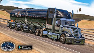 Cummins N14 Celect Plus Realistic Sound | World Truck Driving Simulator (WTDS) Gameplay #57