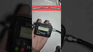 Satellite Finder unboxing #electronics #satellite #freedish