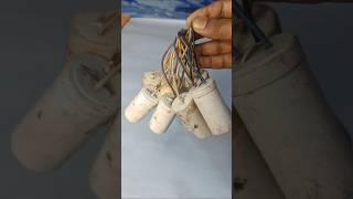 10 fan capacitor vs high voltage generator experiment #experiment #electrical #electronic