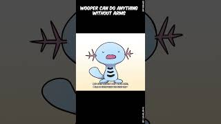 Wooper does not need arms  #pokemon #sapphireluna