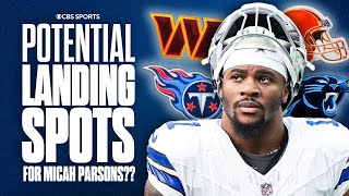 Top Landing Spots for Micah Parsons after trade request | Would Cowboys trade him within NFC East?