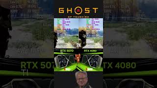 RTX 5070 TI VS RTX 4080 GHOST OF TSUSHIMA 2K | #rtx5070ti #rtx4080