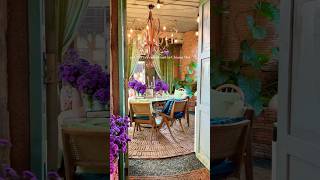 A brunch surrounded by flowers…💜#chiangmai #brunch #清迈旅游 #清迈生活