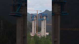 TALLEST RIGID PIER FRAME BRIDGE || DAHE BRIDGE LIXIAN EXPRESSWAY #bridge #civilengineering