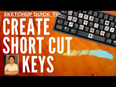 Sketchup Tutorial: How To Create Shortcut Commands In Sketchup
