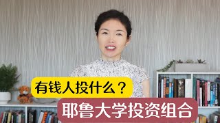 有钱人都投资什么？耶鲁大学投资组合，6支ETF全部搞定