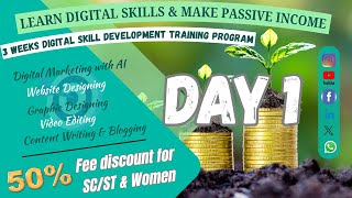 Day 1: 3 Weeks Digital Skill Development Program, July 2025 | PPDC | Govt. of India Society