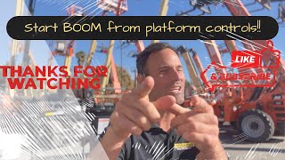 Start YOUR boom lift like a PRO! #aeriallift #boomlift #manlift #awp  @RyansLiftLab