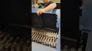 Small Plastic Shredder#Plastic Recycling Machine#Double Shaft Shredder#Shredder#popularsong