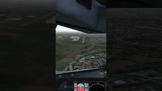 The plane landed successfully. #planegame #aviation #viralshorts