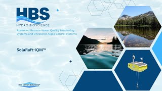 The Hydro BioScience, Solaraft-iQM™ water quality monitoring system in harsh water conditions.