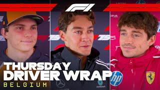 Drivers Look Ahead To Belgium | 2025 Belgian Grand Prix