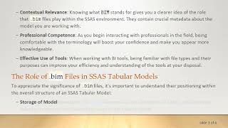 Understanding the Meaning of BIM in .bim File Extensions for SSAS Tabular Models